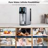 Восстановленный настольный очиститель воды Hydrofast W100 с горячей и водой комнатной температуры, 8 температур