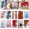 60x40CM Christmas Kitchen Towel Snowman Gnome Snowflake Tree Superfine Fiber Water Absorbent