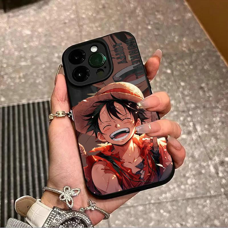 Поверхностные морщины и неровности чехол для телефона с рисунком Луффи защитный матовый чехол из ТПУ мягкий силиконовый чехол