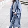 2024 Winter New Women's Solid Color Long Coat