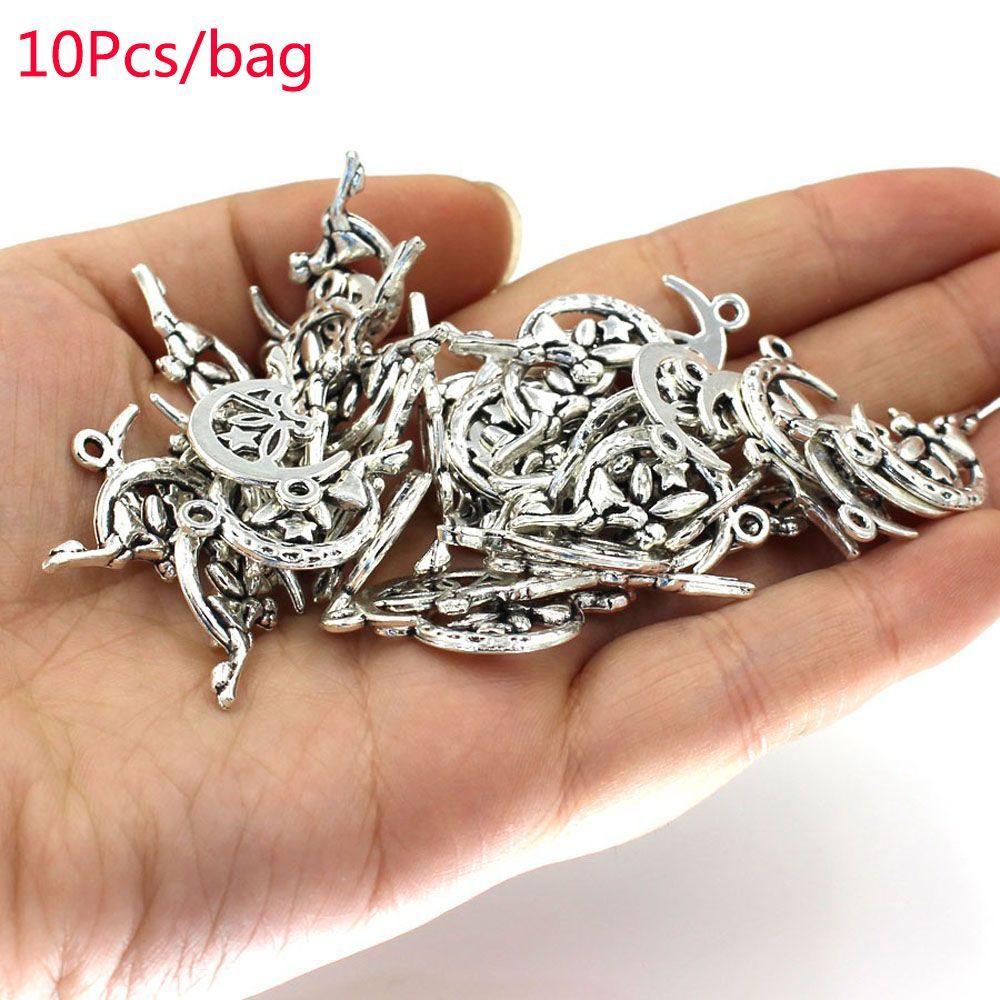 10Pcs Fairy Angel Pendants Charms Accessories Jewelry Making DIY Bracelet Necklace