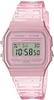 Цифровые кварцевые часы F-91WS-4 Унисекс Прозрачно-розовые [Параллельный импорт]