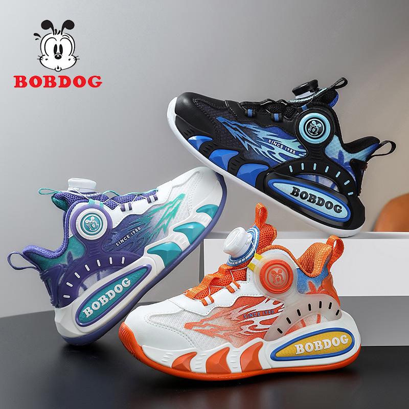 Кроссовки Babudou Boys' Double Mesh - 2025 Осень/Зима Новый Стиль Модная Беговая Обувь для Детей