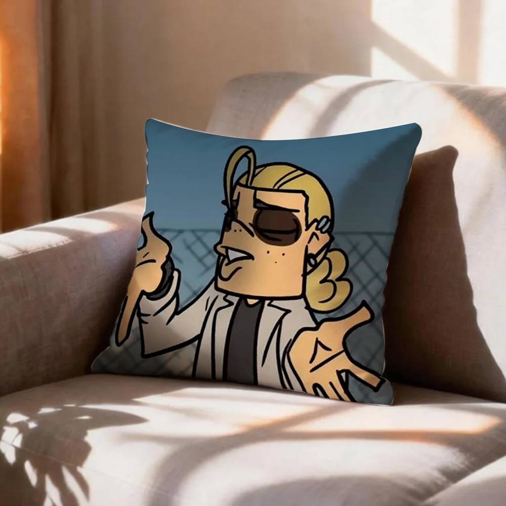 COOL MMetal Family DDee Pillow Case Pattern Printed Pillowcase For Living Room Sofa Cushion Cover