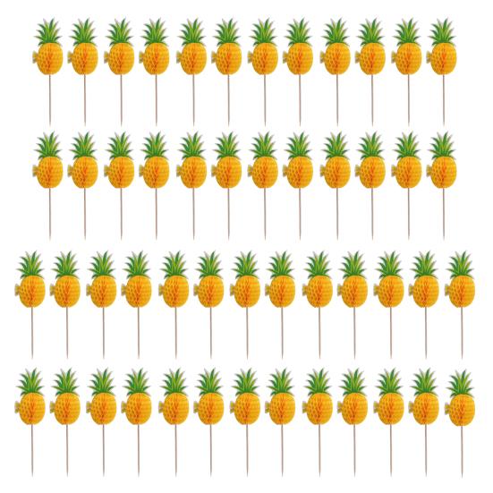 50 шт. Коктейльные зонтики Коктейльные палочки Красочные зонтики для фруктовых напитков Мини-зонтик Зубочистки Гавайские принадлежности для вечеринок