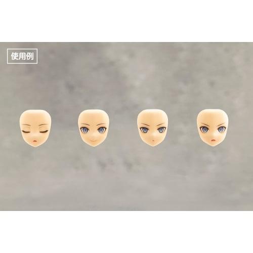 Kotobukiya (KOTOBUKIYA) Sousai Shojo Teien Customized Face & Decal Set Vol.3, 1/10 Scale Plastic Model, Approximately 18mm Tall