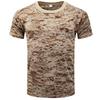 Mens Military Tactical Camouflage Camo T-Shirt Army Combat Summer Muscle Tee Top
