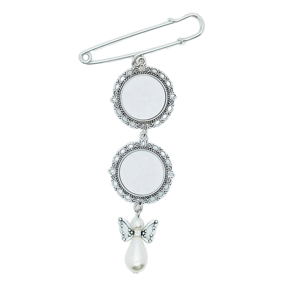 Значок-пингвин с односторонней печатью, кулон-брошь, материал сплав, заготовка для термопереноса, для DIY-персонализации