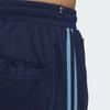 Adidas Originals Trefoil Solid Color Elastic Waist Straight-Leg Sweatpants Unisex Bottoms Indigo IK9153
