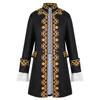 Эпический фэнтези мужской фрак с воротником-стойкой для косплей-мероприятий