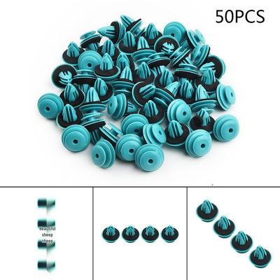 BMW E53 Зеленые накладки дверей и заклепки-клипсы для крепления бампера