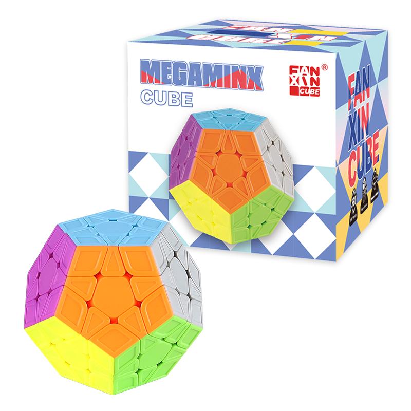 Solid Color Pyramid Magic Cube 3x3 Triangle Magic Cube Professional Speed Magic Cube Educational Toys for Children Gifts