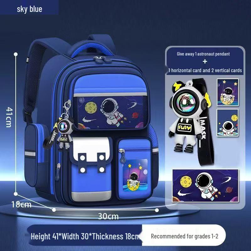 International Backpack: Lightweight Schoolbag for Boys, Grades 1-6