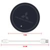 Универсальная светодиодная подставка под стакан с USB-зарядкой, предметы декора салона автомобиля для Mitsubishi Triton L200 Pajero Sport