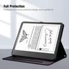 Для Amazon Kindle Scribe (2024)/(2022) Чехол с 3D-эффектом, рисунком кошки, кожаная подставка, настольная обложка с кошельком, держателем для стилуса