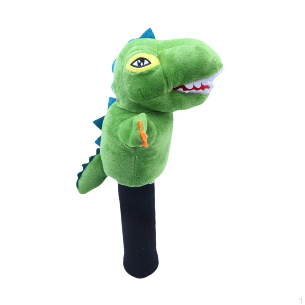 Мягкий чехол для головы клюшки для гольфа в виде животного из дерева, защитный чехол для защиты головы клюшки при транспортировке