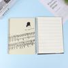 Blank Music Stationery Score Manuscript Book Writing Stave Notebook Black 50 Sheets Notebooks For Songwriters