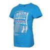 Adidas T Shirts Women's Blue Crew Neck Moderate DV3007