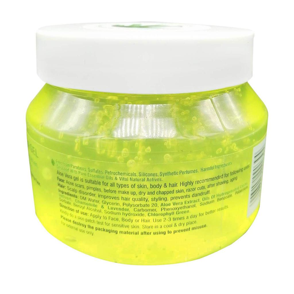 Aloe Vera Gel: for Face, Body and Hair (125 G), Aloe Vera Gel Aroma Treasures