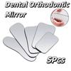 5 шт./набор Стеклянный внутриротовой стоматологический рефлектор Двустороннее зеркало Внутриротовой рефлектор Стоматология
