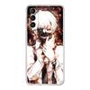 Чехол для телефона «Токийский гуль» с аниме «Канеки Кен» для Samsung Galaxy S22 5G S20 Ultra S21 FE 5G S10E S9 S8 S10 Plus Note 20 10, прозрачный чехол