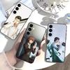 Чехол для телефона STEINS GATE D-Rintaro O-Okabe для Samsung Galaxy A73,A21s,A22,A31,A52,A53,A71,A41 Мягкий черный корпус