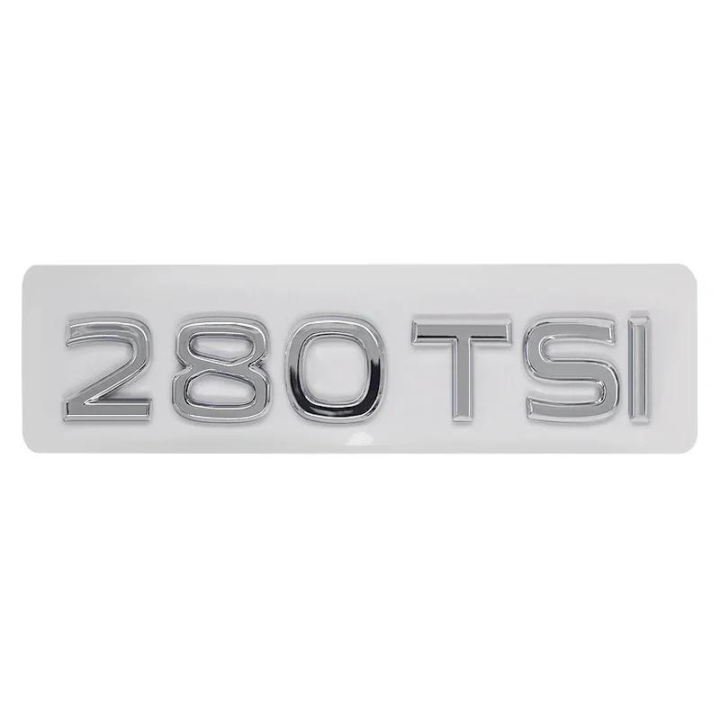 AABIO1 ABS Auto Body Side Sticker Kofferbak Emblem voor Volkswagen 280TSI 380TSI POLO CC Golf GTI Passat Jetta Kever Tiguan Scirocco