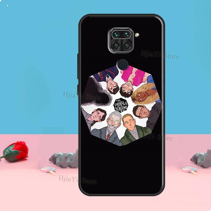 Чехол The Umbrella Academy для Redmi Note 8 9 10 11 12 Pro Plus 10S 11S 12S Чехол для Redmi 9C 10A 10C 12C Coque