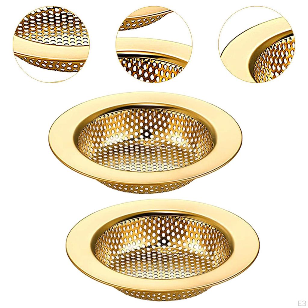 Kitchen Sink Drain Strainer Effectively Replace Stainless Steel Up Stopper Hair Catcher for