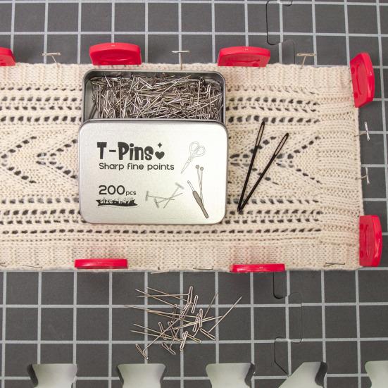 Набор ковриков для блокирования вязания. Плотный пенопластовый коврик с сеткой. Многоразовая односторонняя блокировочная доска для вязания крючком или спицами.