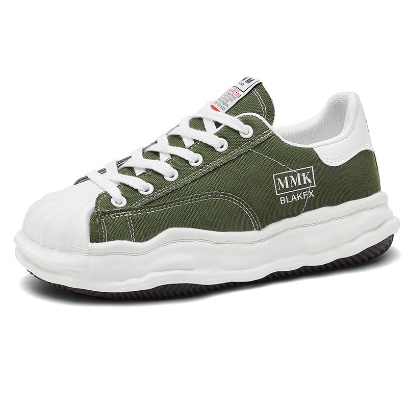 Мужские и женские летние туфли-ракушки с изголовьем, повседневные туфли на платформе, белые туфли, парусиновые туфли, увеличивающие прилив, туфли