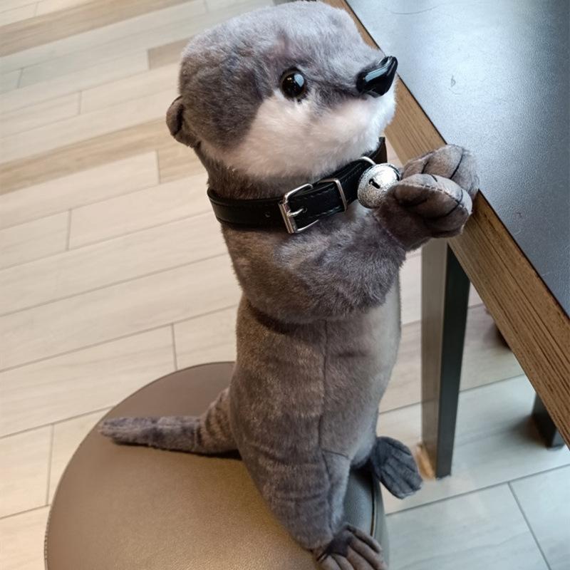 Милые Звоночки Животные-Благословение Енот Выдра Кукла Плюшевая Игрушка Кенгуру в Плаще Кукла Детская Тряпичная Кукла