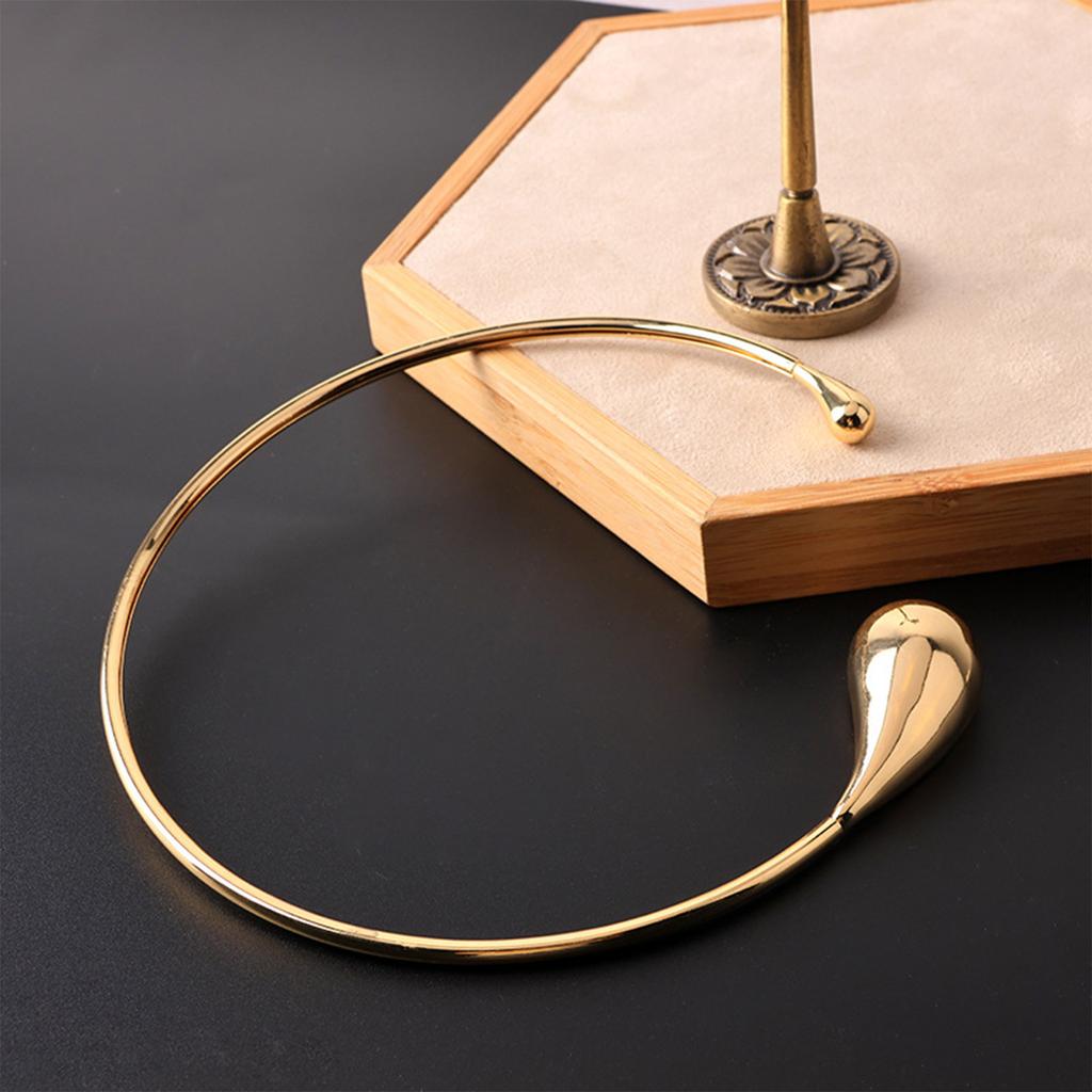 Минималистский и холодный фен-шуй каплевидный открытый воротник, модный, персонализированный, легкий, роскошный, высокого класса, женская цепочка на шею