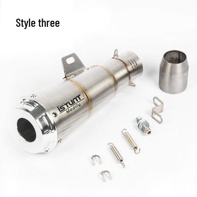 Enhanced Exhaust Pipe for ZX6R Sai 600, Kymco 450RR, GSX/DL250, CBR/NX400R