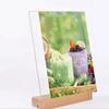 Highly Transparent Menu Sign Holder Slant/straight Groove Acrylic Table Number Holder  Restaurant