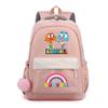 The Amazing World of Gumball Backpack Primary Students Rucksack High Quality Children Backpacks Boy Girl Fashion Schoolbag Gifts