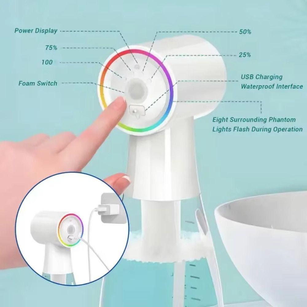 650 ml Capacity Foam Bottle Waterproof Design Automatic Foam Machine  Home Environment