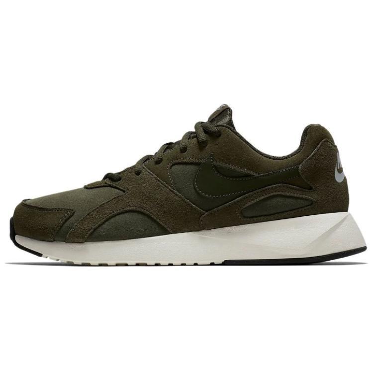 Nike Pantheos Амортизация Дышащая Амортизация Дышащие Низкие Кроссовки для Бега Мужские Армейский Зеленый AA2162-300