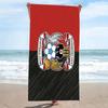 Coventry City Print Beach Towel, Large Soft Quick Dry Towel for Beach Camping Swimming