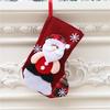 Christmas Candy Gift Bag Decoration Props Santa Snowman Socks Medium Gift Christmas Stockings Decoration