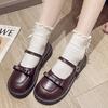 Small Leather Shoes Women's Spring New with Skirt Shoes Cute Lolita Women's Shoes