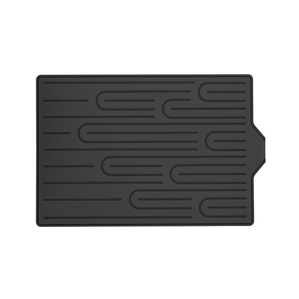 Non-Slip Kitchen Sink Mat Heat Resistant Kitchen Sink Storage Mat Sink Drain Pad  Kitchen