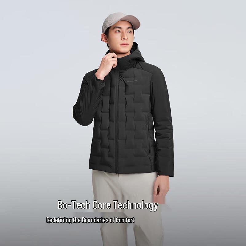 Bosideng Men's Commuter Hooded Lightweight Down Jacket