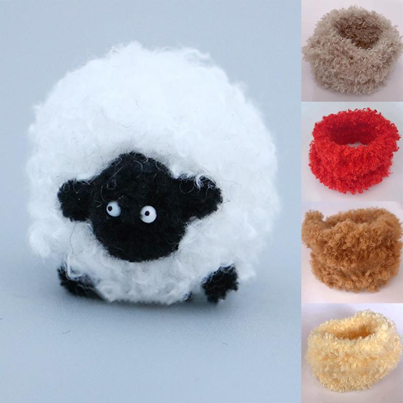 1M DIY Curly Fur Plush Dolls Twisting Sticks Decoration Supplies Handmade Sewing Toys Toys