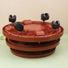Universal Flower Pot Wheels Round Plastic Tray Heavy Duty Flower Pot Base Rack Movable Rolling Potted Plant Stand With Rollers