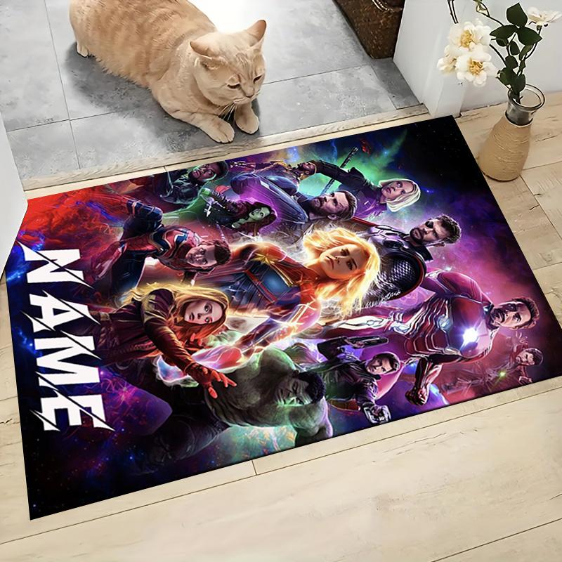 Custom Name "Spider-Man: Urban Legend" Carpet Rug Customizable Soft Washable Anti-Slip Home Living Room Sofa Mats Personalized Rug. 0909345