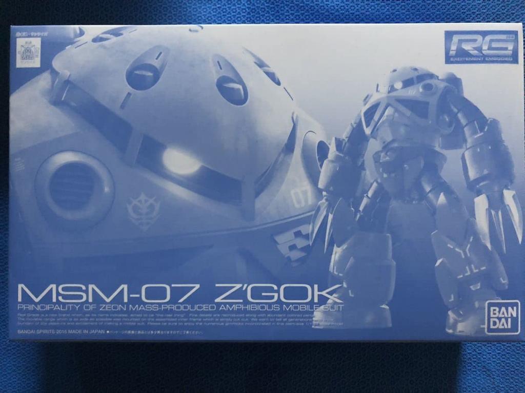 Интернет-магазин пластиковых моделей RG 1/144 MSM-07 Массовый Z'Gok (только хобби)