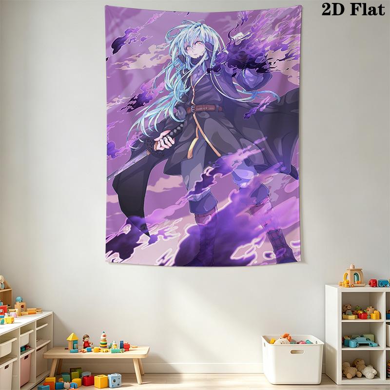 Rimuru Tempest Pattern Home Decor Tapestry, Wall Hanging, Decorative RV Wall Cloth.SGT0917236