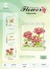 Preserved Flower Basket Building Blocks: Rose & Succulent Ornaments, Educational Toy for Girls, Ideal for Valentine's Day or June 1st Gift