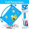 EVA Case For iPad mini (2019) 7.9 inch / mini 4 / mini 3 / Mini 2 / Mini Bee Style Kickstand Tablet Cover with Carry Handle